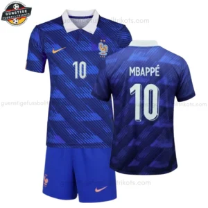 Frankreich MBAPPÉ 10 Kinder Heimtrikot Set 2026
