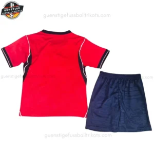 England Auswärts Fußballtrikot Kinder Set 2026 - Back view