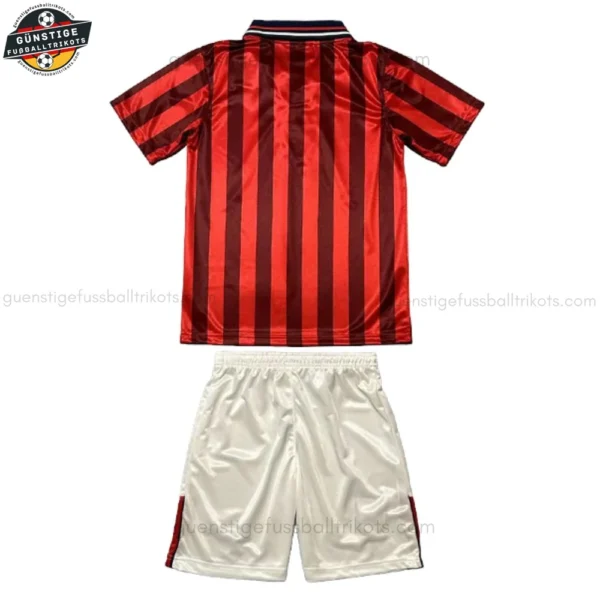 Retro England Auswärtstrikot-Set für Kinder 1998